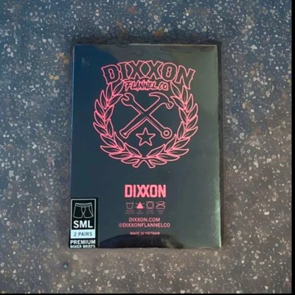 2 Pk Dixxon Boxer Briefs 4 Insane Comfort 4 Way Stretch Keyhole Mid Rise Cotton - Picture 9 of 15